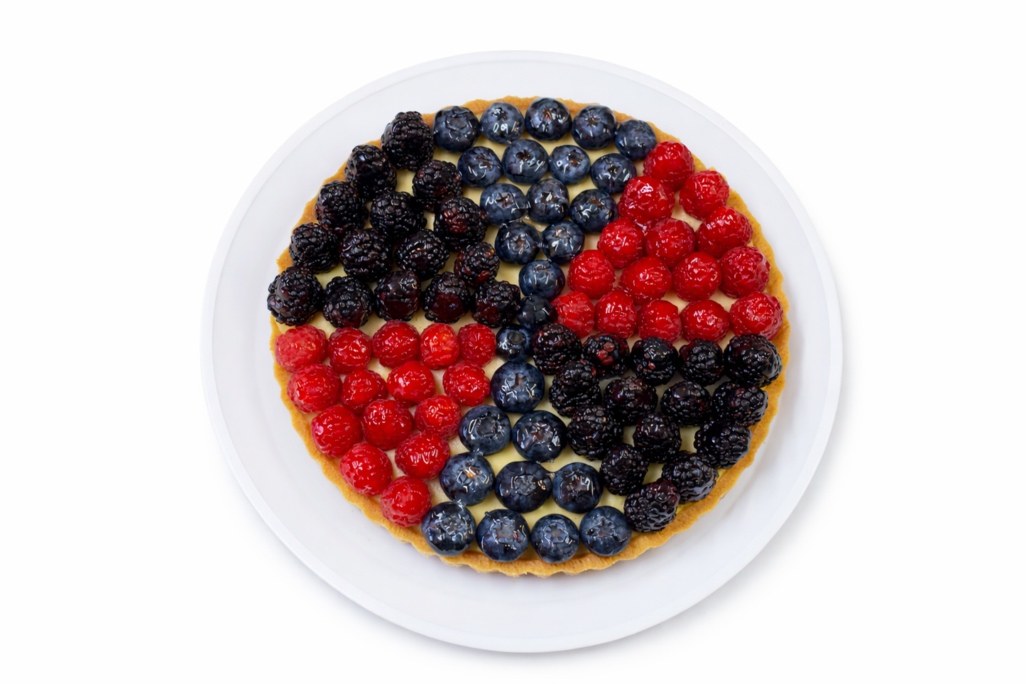 Tarta de frutos rojos